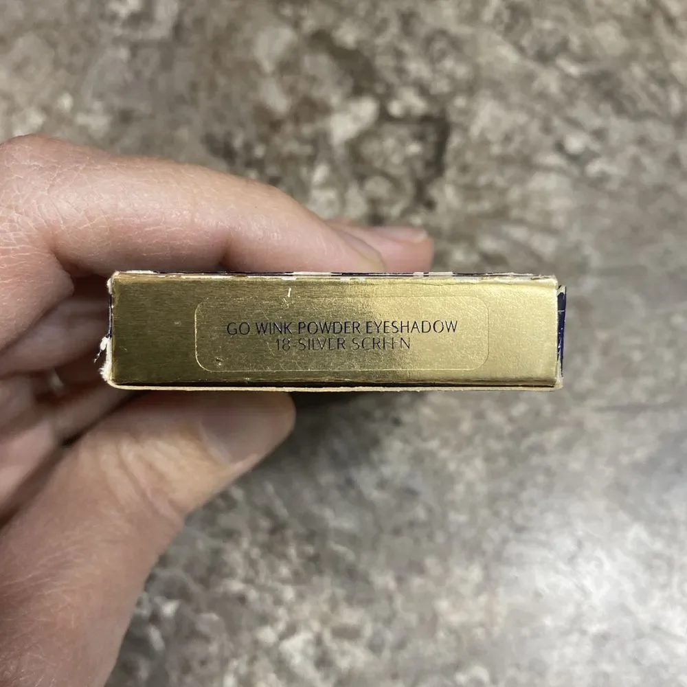 New Estee‎ Lauder Go Wink Powder Eyeshadow # 18 Silver Screen